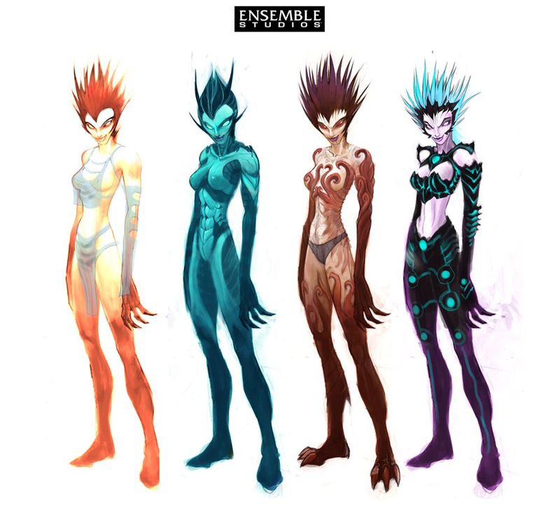 Illustration for article titled Halo MMO Concepts: What Your Sexy Mistress Chief Could Have Looked Like